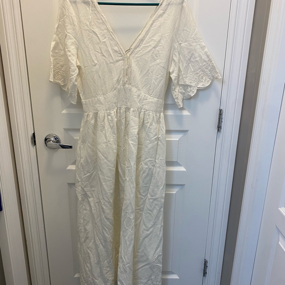 White Zara Dress - Picture 3 of 5